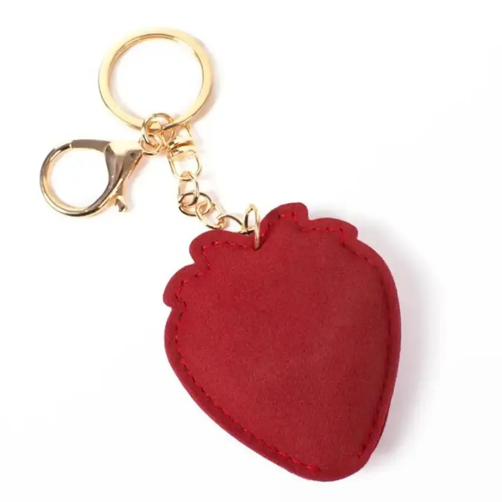 Strawberry Crystal Keychain Keyring Bag Charm